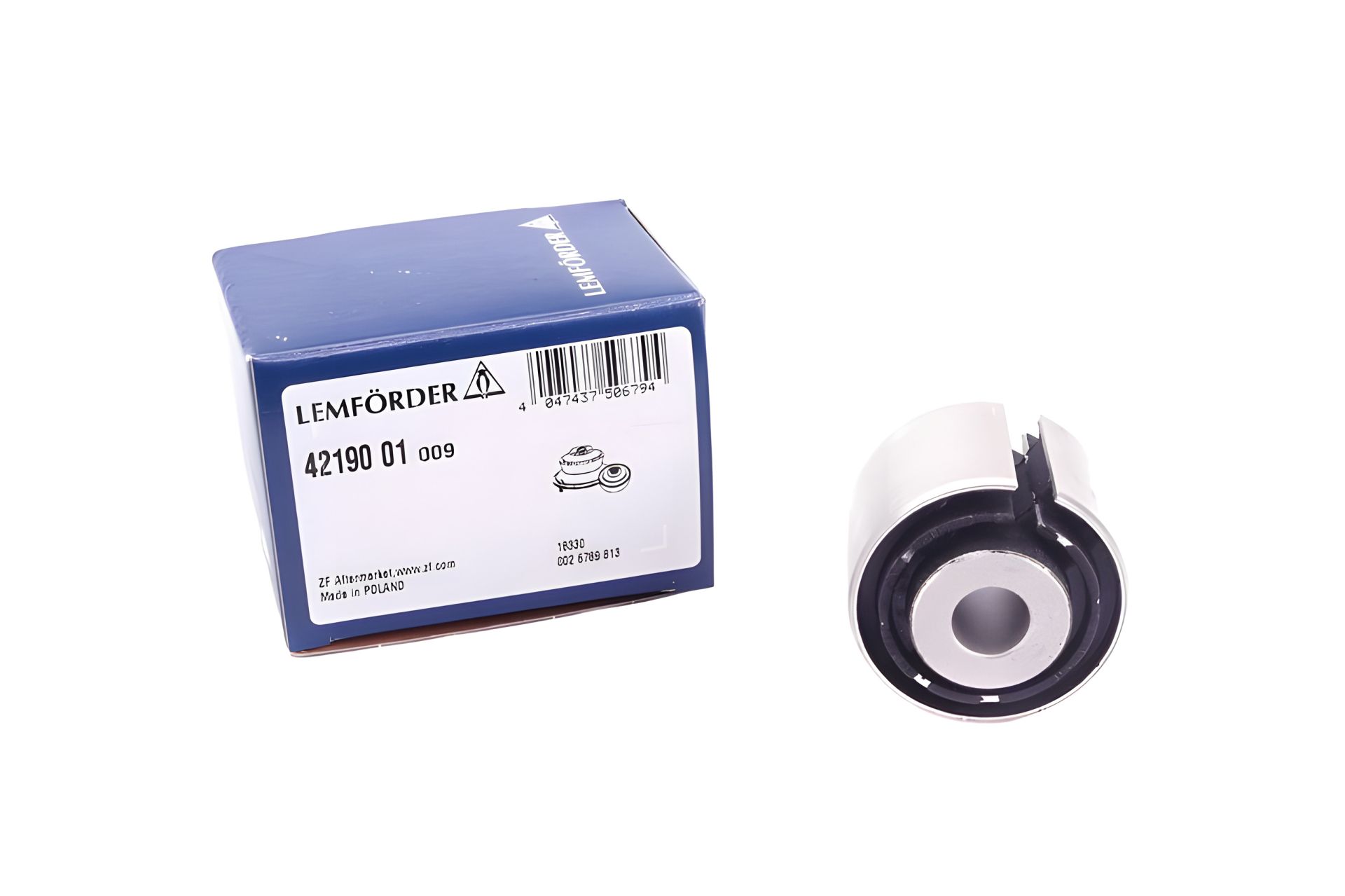 Сайлентблок рычага для PORSCHE CAYENNE, AUDI A5 - LEMFORDER (4219001) Сайлентблок рычага для PORSCHE CAYENNE, AUDI A5 - LEMFORDER (4219001)