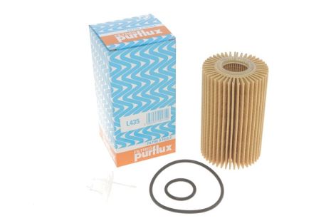 Фiльтр оливи Lexus LX/RC/Land Cruiser 200 4.5-5.7 07-, PURFLUX (L435)