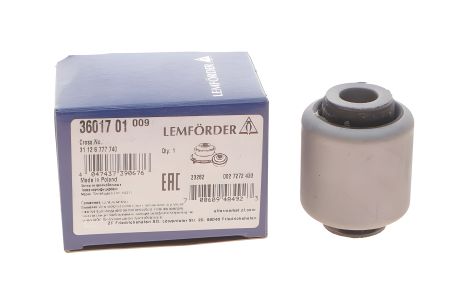 Передний нижний сайлентблок для рычага BMW 5(F10, F07, F11), 7(F01,F02,F03,F04) 08-, LEMFORDER (3601701) Передний нижний сайлентблок для рычага BMW 5(F10, F07, F11), 7(F01,F02,F03,F04) 08-, LEMFORDER (3601701)