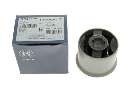 Сайлентблок переднього важеля задній Volkswagen POLO IV (9N) (2001 - 2009), LEMFORDER (2971001)