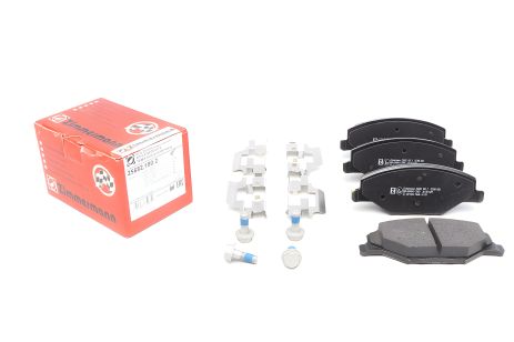 Тормозные колодки для VW POLO, SKODA FABIA, RAPID, ZIMMERMANN (256821802)