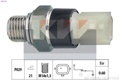 Датчик тиску оливи FIAT TALENTO, MERCEDES-BENZ MARCO, INFINITI Q30, KW (500178) Датчик тиску оливи FIAT TALENTO, MERCEDES-BENZ MARCO, INFINITI Q30, KW (500178)