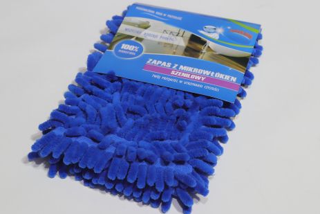 Сменная насадка на швабру из микрофибры Tadar 8928/Blue Microfiber Сменная насадка на швабру из микрофибры Tadar 8928/Blue Microfiber