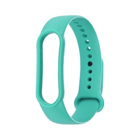 Ремінець силіконовий для Xiaomi Mi Band 5, 6, колір №11, бірюзовий