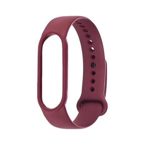 Силіконовий ремінець для Xiaomi Mi Band 5, 6, колір № 06, бронзово-фіолетовий