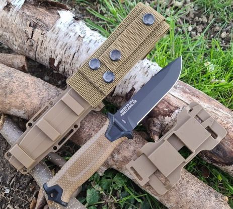 Ніж туристичний Gerber Portland Oregon 24 см койот в чохлі