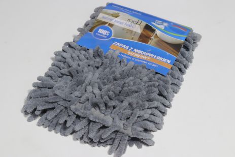 Насадка запасна з підкладкою на швабру-натирач Feniks Lux 5634/grey