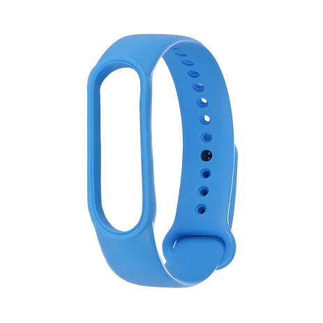 Ремінець силіконовий для Xiaomi Mi Band 5, 6, колір №14, світло-блакитний
