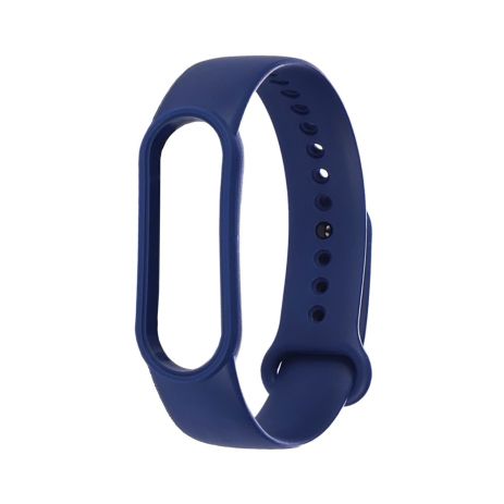 Ремешок силиконовый для Xiaomi Mi Band 5/ 6 цвет № 18 сапфировый