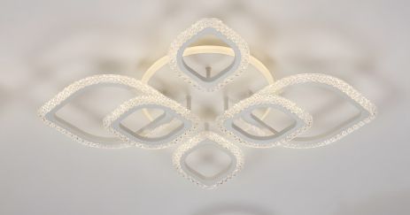 Светодиодная люстра IS K38876-4+2+1 WT