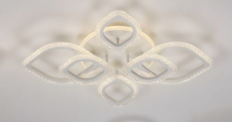 Светодиодная люстра IS K38876-4+2+1 WT