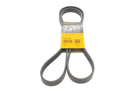 Полікліновий ремінь CITROËN C4, FORD USA, CONTITECH (6PK1705) Полікліновий ремінь CITROËN C4, FORD USA, CONTITECH (6PK1705)