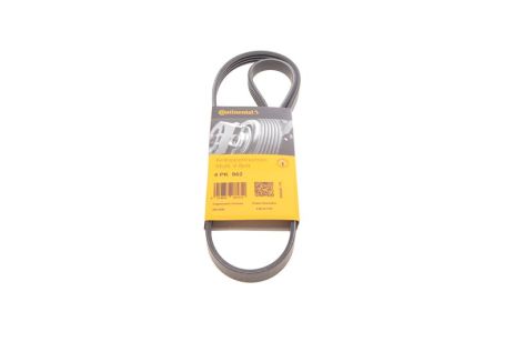 Поликлиновый ремень CHEVROLET SILVERADO, HYUNDAI SONATA, CONTITECH (4PK962)