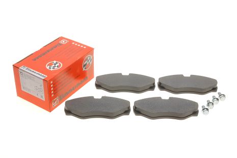 Комплект гальмівних колодок для NISSAN PRIMASTAR, OPEL VIVARO, RENAULT TRAFIC, ZIMMERMANN (230991801)