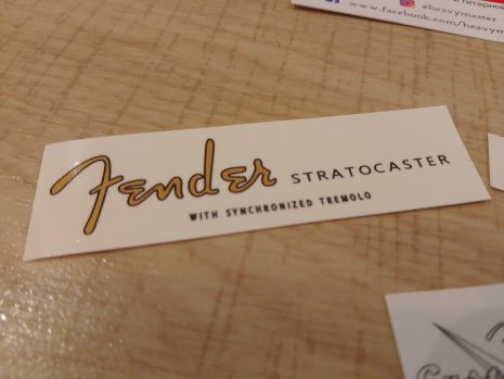 Деколь-наклейка для електрогітари Fender Stratocaster TREMOLO gold гітари гітарі електрогітарі грифа Фендер Деколь-наклейка для електрогітари Fender Stratocaster TREMOLO gold гітари гітарі електрогітарі грифа Фендер