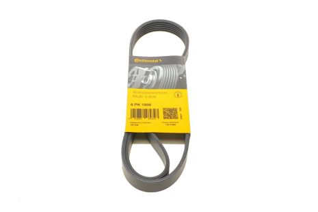 Ремінь генератора 6PK1000 OM601/602 (-PS)/Polo/Fabia 1.4TDI, CONTITECH (6PK1000) Ремінь генератора 6PK1000 OM601/602 (-PS)/Polo/Fabia 1.4TDI, CONTITECH (6PK1000)