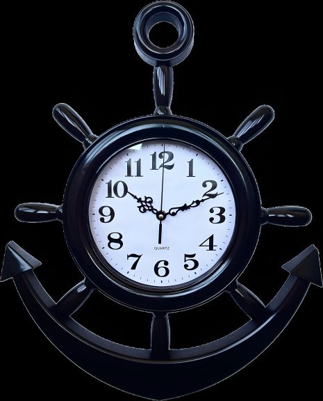 Настінний годинник "Морський Якір" (50х38 см) QUARTZ