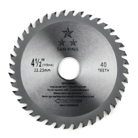 Пила дисковая 115 по дереву для шлифмашины 40 зубов Пила дисковая 115 по дереву для шлифмашины 40 зубов