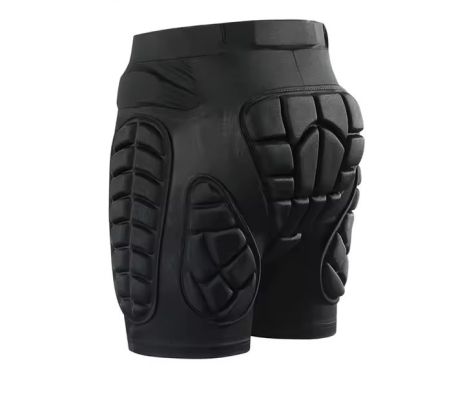Мотоциклетные шорты с набедренными вставками 2xl черные Мотоциклетные шорты с набедренными вставками 2xl черные
