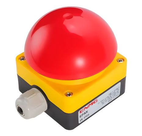 Красная аварийная кнопка-выключатель, 2 контакта, 4A 230V Красная аварийная кнопка-выключатель, 2 контакта, 4A 230V