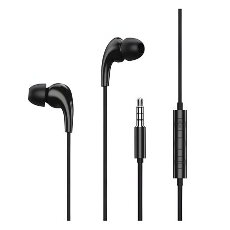 Наушники REMAX Music Call Wired RW-108 черные