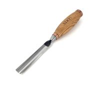 Стамеска ударная 20мм STRYI Profi отлогая для объёмной и скульптурной резьбы по дереву Стамеска ударная 20мм STRYI Profi отлогая для объёмной и скульптурной резьбы по дереву