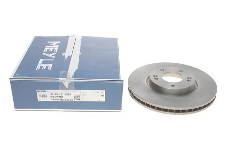 Гальмівний диск KIA SPORTAGE, HYUNDAI TUCSON, HYUNDAI ix35, MEYLE (37155210030)