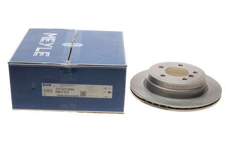 Диск гальмівний BMW 1, BMW X1, MEYLE (3155230050) Диск гальмівний BMW 1, BMW X1, MEYLE (3155230050)