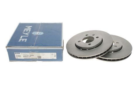 Диск гальмівний SKODA CITIGO, SEAT Mii, VW LOAD, MEYLE (1155210006) Диск гальмівний SKODA CITIGO, SEAT Mii, VW LOAD, MEYLE (1155210006)