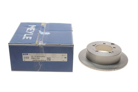 Диск гальмівний CHRYSLER SEBRING, MITSUBISHI OUTLANDER, MITSUBISHI LANCER, MEYLE (32155230016)