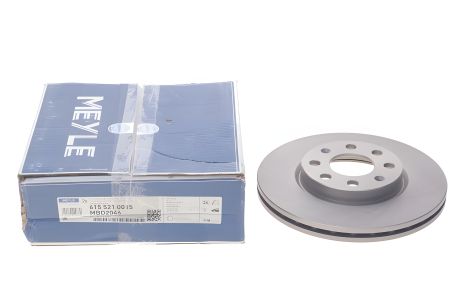 Гальмівний диск OPEL CORSA, FIAT PUNTO, FIAT GRANDE, MEYLE (6155210015)