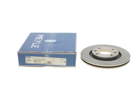 Диск гальмівний OPEL CORSA, DS DS, PEUGEOT 208, MEYLE (11155210017) Диск гальмівний OPEL CORSA, DS DS, PEUGEOT 208, MEYLE (11155210017)