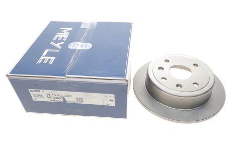 Гальмівний диск CHEVROLET/DAEWOO LACETTI/NUBIRA, MEYLE (29155230002) Гальмівний диск CHEVROLET/DAEWOO LACETTI/NUBIRA, MEYLE (29155230002)