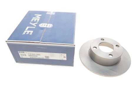 Диск гальмівний AUDI CABRIOLET, AUDI COUPE, AUDI 90, MEYLE (1155231006)