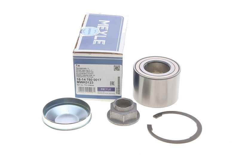 Комплект підшипника маточини колеса NISSAN PRIMASTAR, OPEL VIVARO, RENAULT TRAFIC, MEYLE (16147500017) Комплект підшипника маточини колеса NISSAN PRIMASTAR, OPEL VIVARO, RENAULT TRAFIC, MEYLE (16147500017)