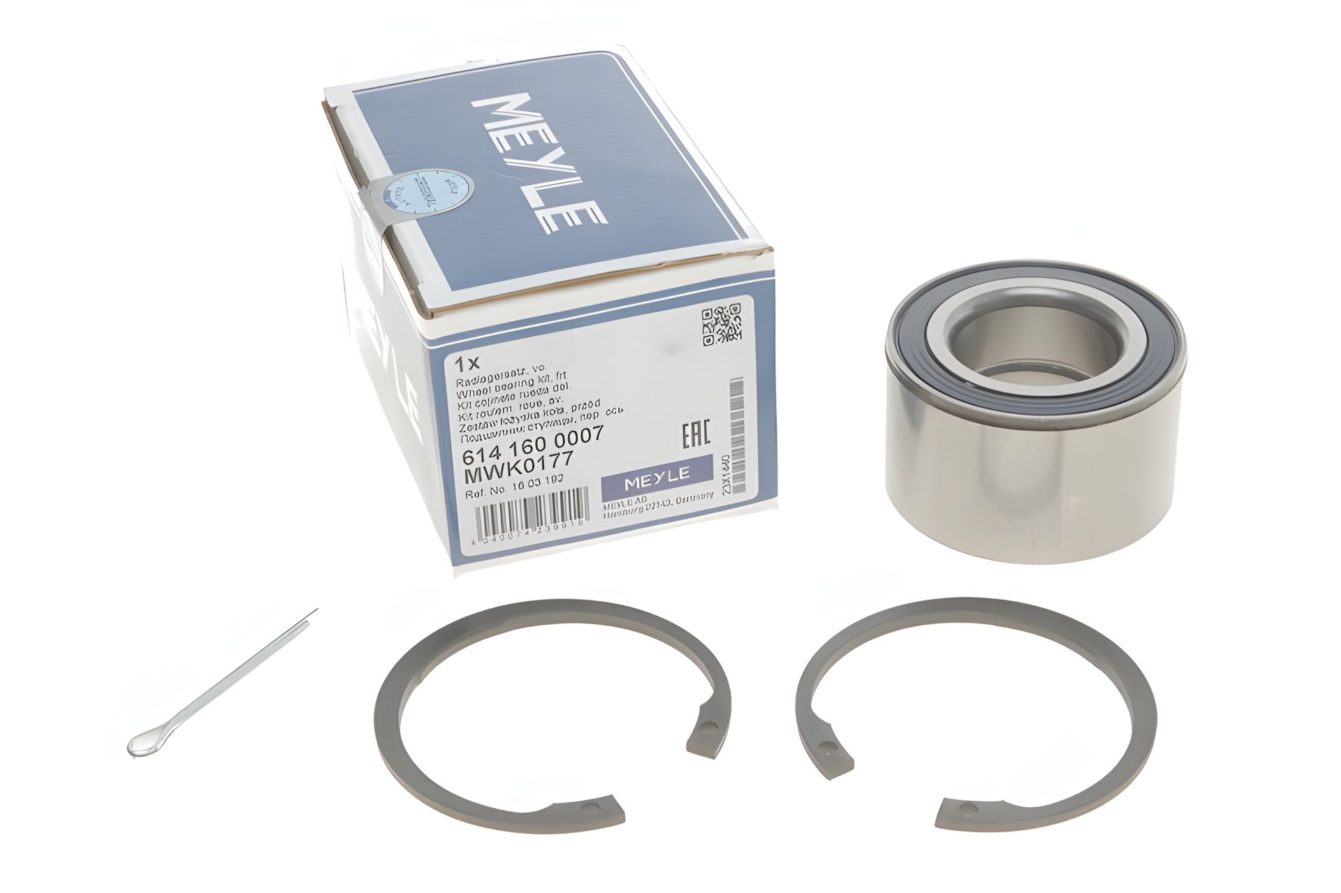 Підшипника комплект маточини колеса MEYLE OPEL KADETT, OPEL ASTRA, OPEL VECTRA (6141600007) Підшипника комплект маточини колеса MEYLE OPEL KADETT, OPEL ASTRA, OPEL VECTRA (6141600007)