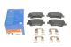 Комплект тормозных колодок SSANGYONG TIVOLI, KIA XCEED, HYUNDAI BAYON, ATE (13046056502) Комплект тормозных колодок SSANGYONG TIVOLI, KIA XCEED, HYUNDAI BAYON, ATE (13046056502)