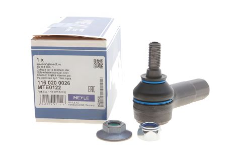 Накінечник рульової тяги SEAT LEON, AUDI A3, VW GOLF, MEYLE (1160200026) Накінечник рульової тяги SEAT LEON, AUDI A3, VW GOLF, MEYLE (1160200026)
