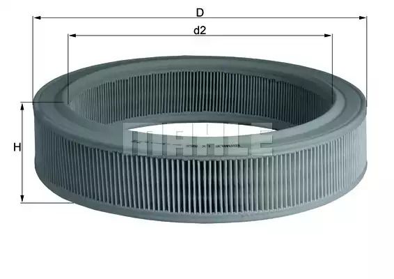 Фільтр повітряний MAHLE/KNECHT Seat, VW, MAHLE/KNECHT (LX568) Фільтр повітряний MAHLE/KNECHT Seat, VW, MAHLE/KNECHT (LX568)