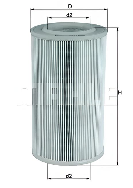 Фільтр повітряний MAHLE/KNECHT Ford, Nissan, MAHLE/KNECHT (LX803) Фільтр повітряний MAHLE/KNECHT Ford, Nissan, MAHLE/KNECHT (LX803)