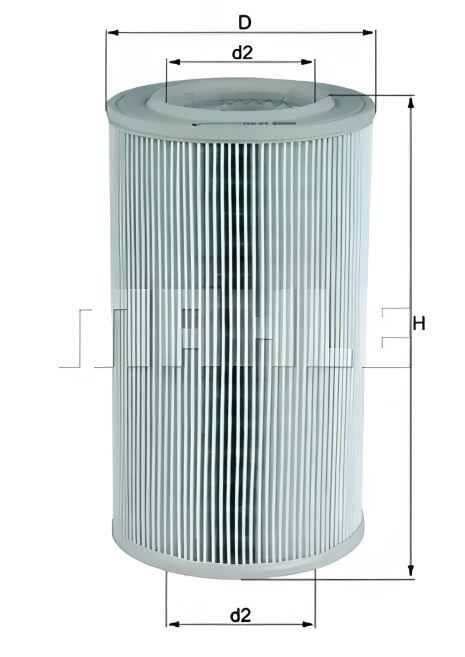 Фільтр повітряний MAHLE/KNECHT Ford, Nissan, MAHLE/KNECHT (LX803) Фільтр повітряний MAHLE/KNECHT Ford, Nissan, MAHLE/KNECHT (LX803)