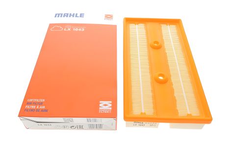 MAHLE/KNECHT повітряний фільтр для Audi, Skoda та VW (LX1643)