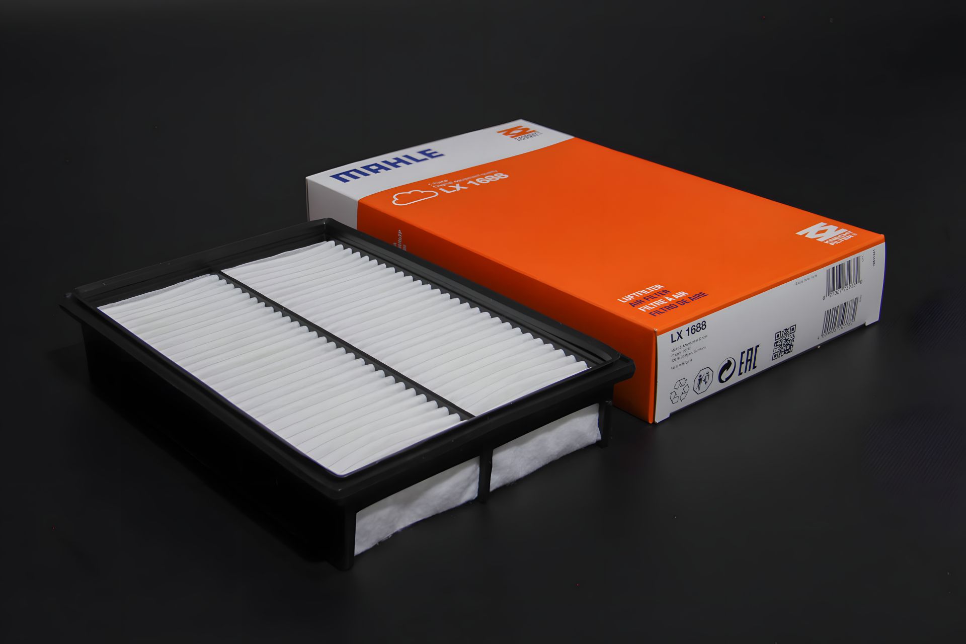 Повітряний фільтр MAHLE/KNECHT для Mazda, MAHLE/KNECHT (LX1688) Повітряний фільтр MAHLE/KNECHT для Mazda, MAHLE/KNECHT (LX1688)