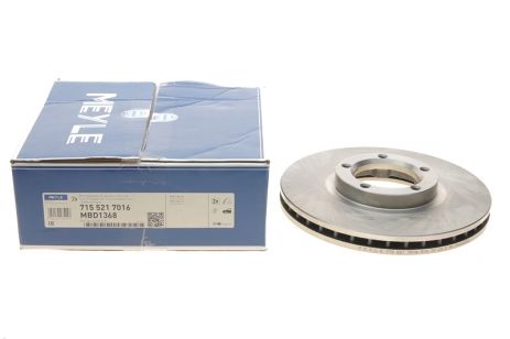 Диск гальмівний FORD TRANSIT, MEYLE (7155217016) Диск гальмівний FORD TRANSIT, MEYLE (7155217016)