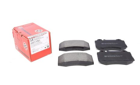 Комплект гальмівних колодок MB S-CLASS, MB CLK, MB E-CLASS, ZIMMERMANN (232711751)