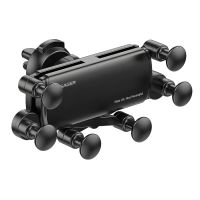 Універсальний автомобільний тримач Essager 6-point Gravity Car Holder Black