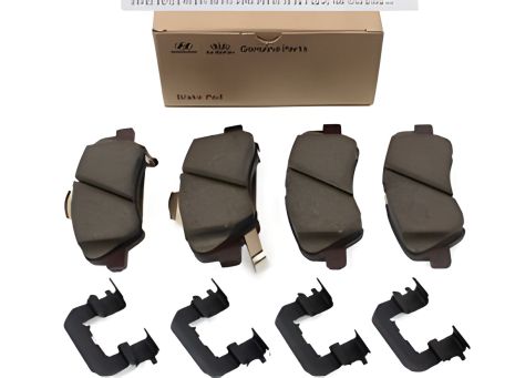 Гальмівні передні дискові колодки Hyundai Accent 11- (Mobis) 581011RA10 Гальмівні передні дискові колодки Hyundai Accent 11- (Mobis) 581011RA10