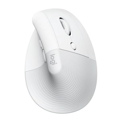 Миша Logitech Lift for Mac Vertical Ergonomic Mouse Off White (910-006477)