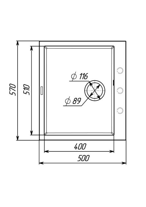 Кухонная мойка гранитная матовая Valeso