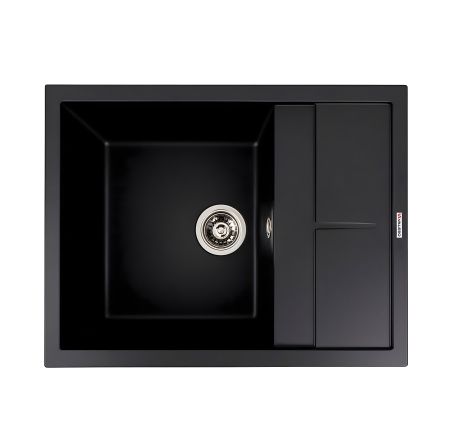 Мойка для кухни VALESO LOTOS 6550 гранитная матовая Черная Мойка для кухни VALESO LOTOS 6550 гранитная матовая Черная